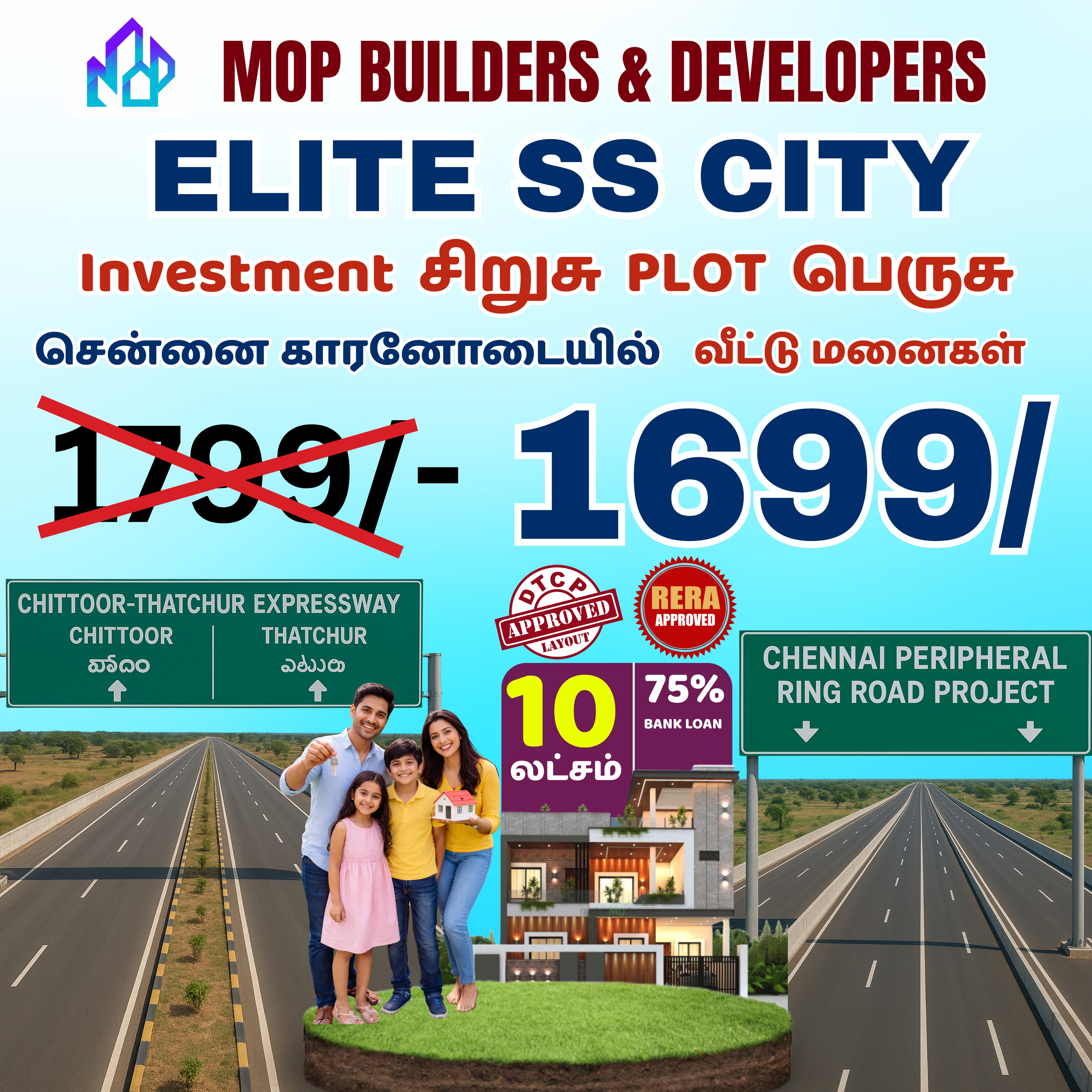 Best gated community plots in karanodai